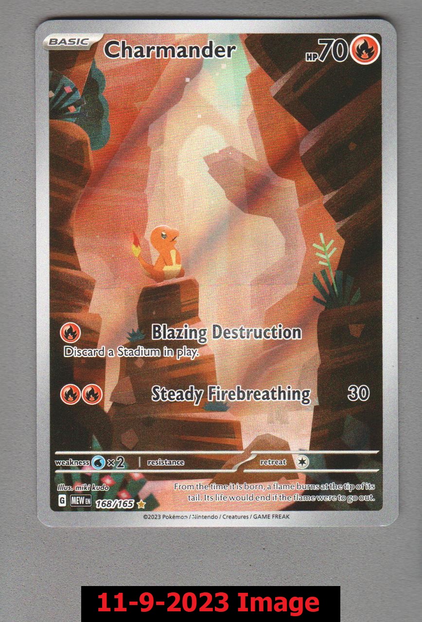 Charmander - 168/165 - Illustration Rare